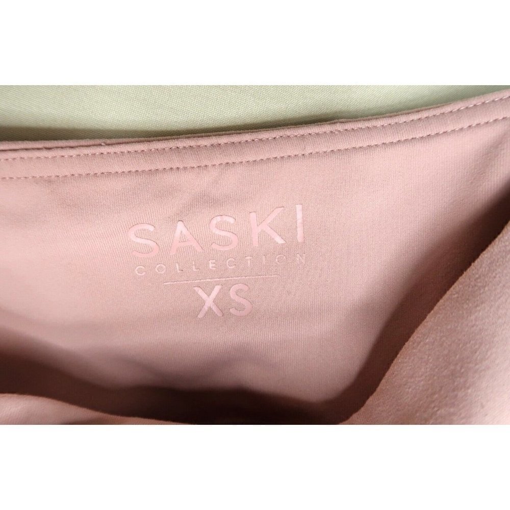 SASKI Collection Core Leggings High Rise Full Length Pink Women's Size XS EUC - Picture 9 of 10